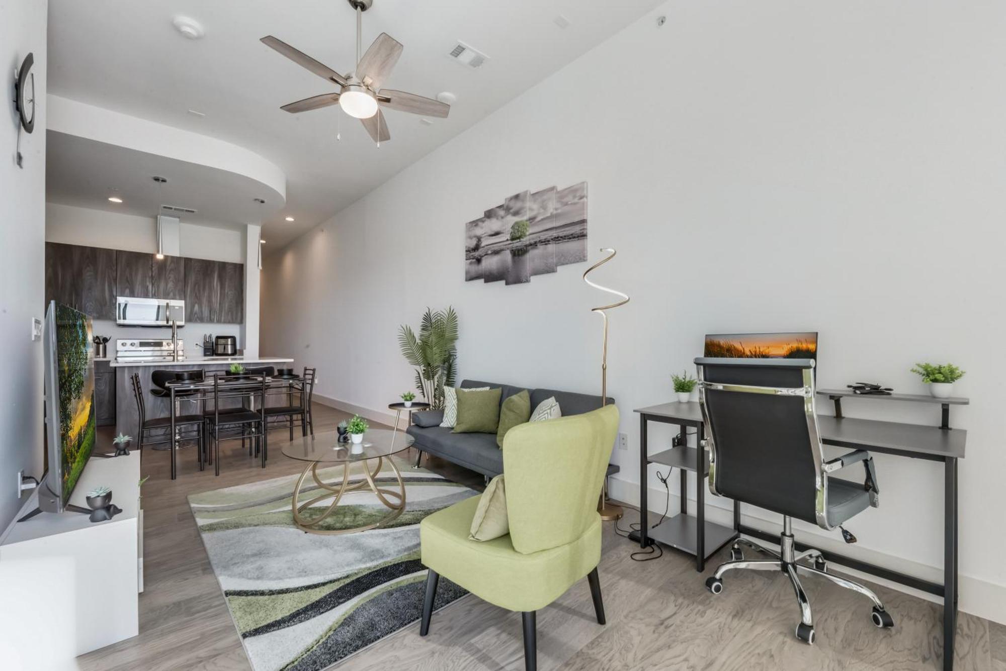 Snappy Loft Style 2Br I Gym I Parking I Workspace Dallas Eksteriør billede